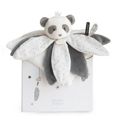 Attrape-rêves doudou panda 26cm GRIS Doudou & Compagnie