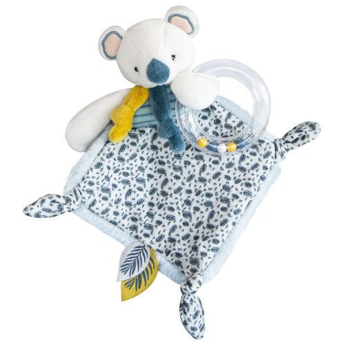 Doudou hochet Yoca le Koala BLANC Doudou & Compagnie