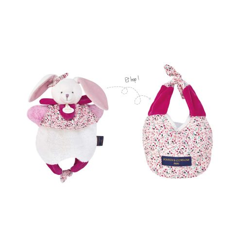 Doudou Amusette ROSE Doudou & Compagnie