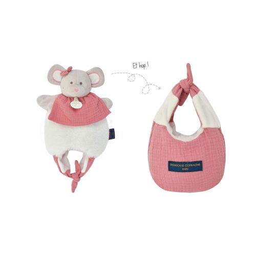 Doudou Amusette ROSE Doudou & Compagnie