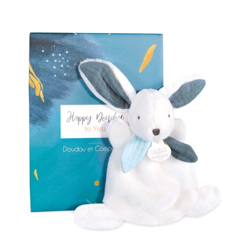 Doudou Happy Pop BLANC Doudou & Compagnie