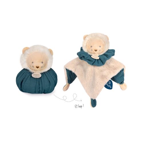 Doudou boule BLEU Doudou & Compagnie