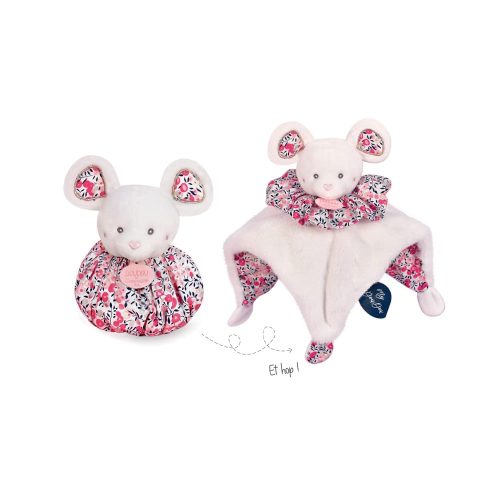 Doudou boule BLANC Doudou & Compagnie