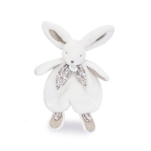 Doudou plat lapin BLANC Doudou & Compagnie