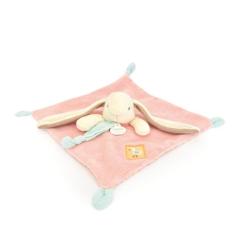Doudou Lapin ciboulette ROSE Doudou & Compagnie
