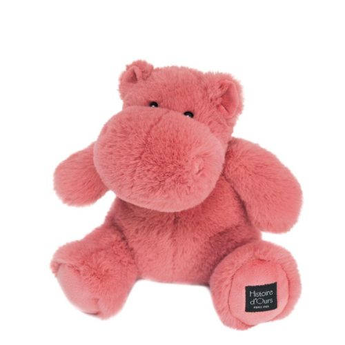 Peluche Hippo ROSE Histoire d'Ours