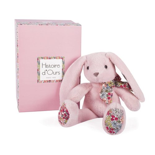 Copain câlin Lapin ROSE Histoire d'Ours