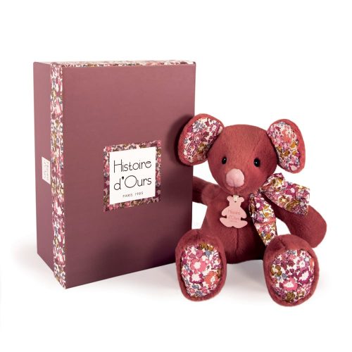 Copain câlin Souris ROSE Histoire d'Ours