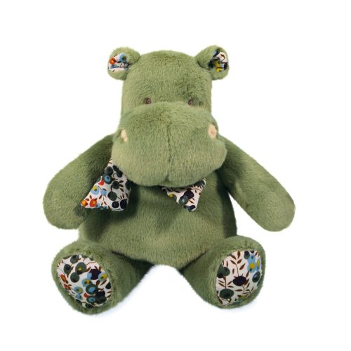 Peluche Bandana Hippo VERT Histoire d'Ours