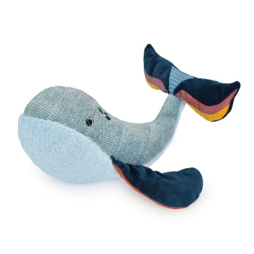 Peluche trésors marins Baleine BLEU Doudou & Compagnie