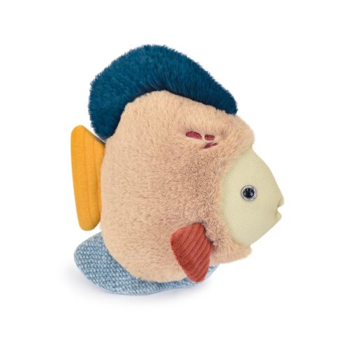 Peluche trésors marins Poisson tropical BEIGE Doudou & Compagnie