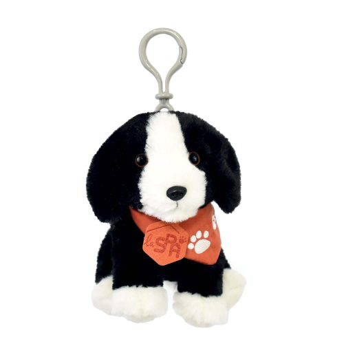 Porteclés bijou de sac chien NOIR Histoire d'Ours