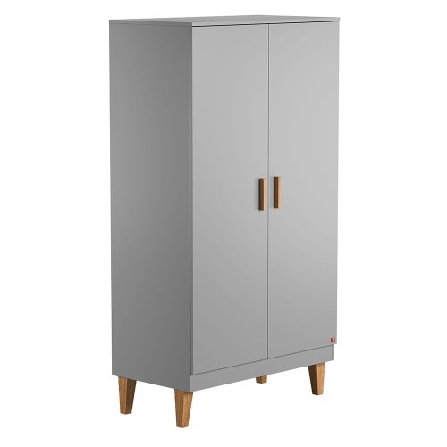 Armoire 2 portes Lounge GRIS Vox