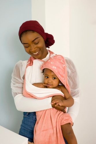 Serviette Papillon en Bambou ROSE BabyToLove