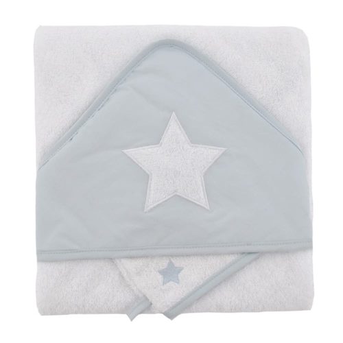 Coffret sortie de bain et gant GRIS Domiva