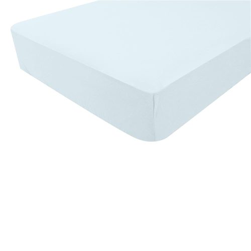 Drap housse Jersey BLEU Domiva