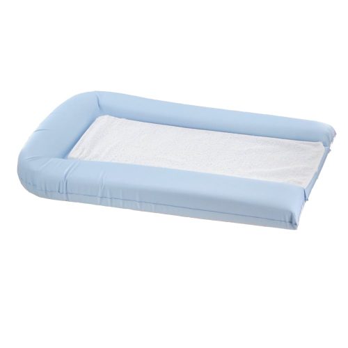 Matelas à langer PVC + 2 éponges amovibles BLEU Domiva