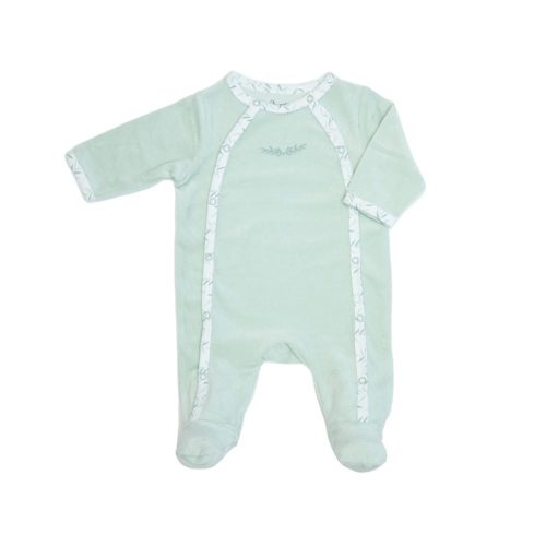 Pyjama velours VERT Domiva