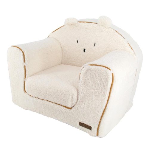 Fauteuil club convertible boubou BEIGE Domiva