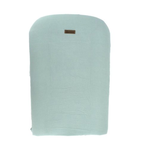 Housse Matelas à langer BLEU Domiva