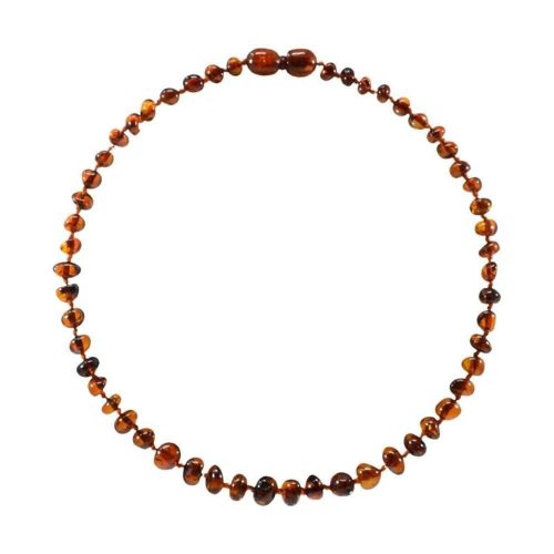 Collier d'ambre Cognac MARRON Irréversible Bijoux