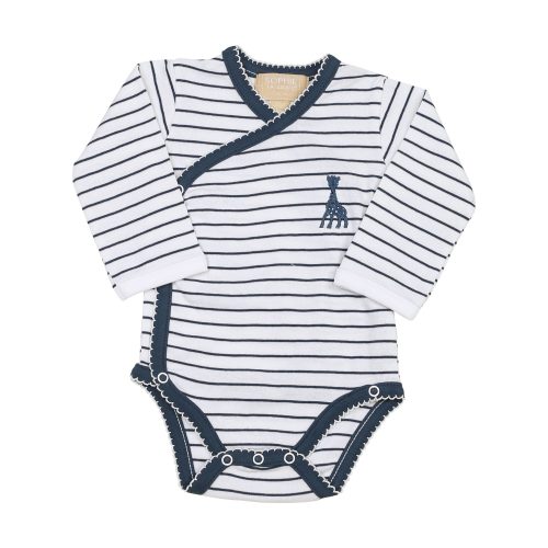 Body Croisé F Rayures BLANC Sophie la girafe