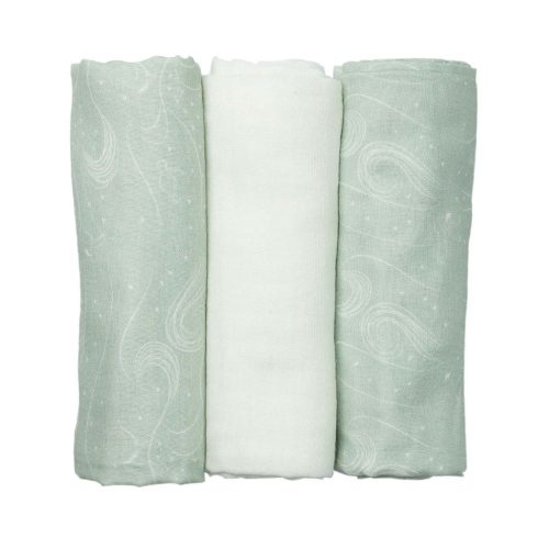 Lot de 3 langes Au large de Nova MULTICOLORE Trois Kilos Sept