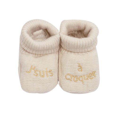 Chaussons Papi d'amour MULTICOLORE Trois Kilos Sept