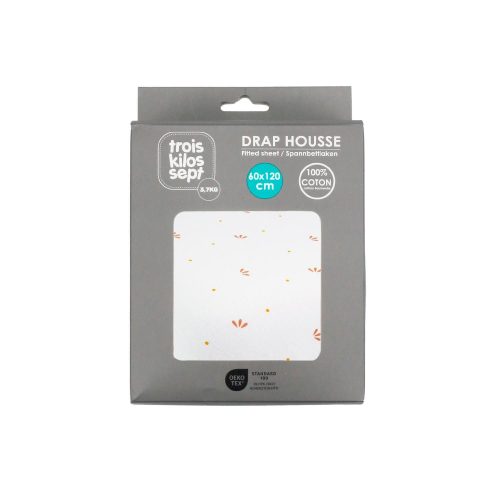 Drap Housse Gatsby Sous Boîte BEIGE Trois Kilos Sept