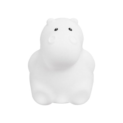 Veilleuse silicone Bluetooth Hippo BLANC Trois Kilos Sept