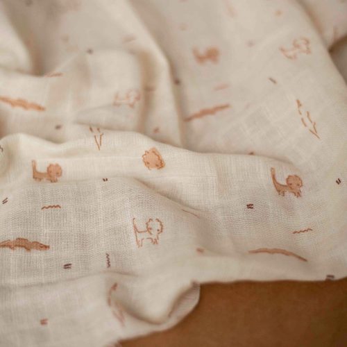 Lot de 3 langes Tam Tam BEIGE Trois Kilos Sept