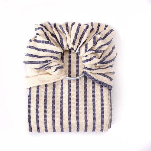 Sling de portage bébé en coton bio GRIS Néobulle