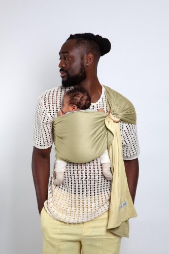 Petite Echarpe Sans Nœud JAUNE Love Radius by JPMBB