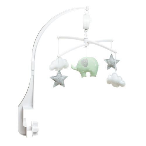 Mobile Musical Elephant MULTICOLORE Pouce et Lina