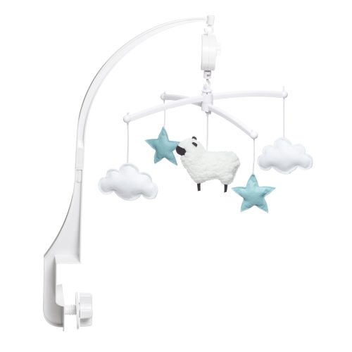 mobile musical mouton MULTICOLORE Pouce et Lina
