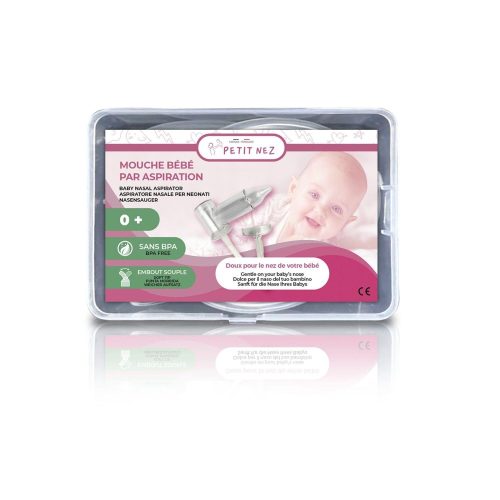 Mouche bébé par aspiration BLANC Petit nez