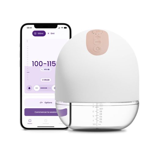 Tire-lait portable connecté Perifit Pump BLANC Perifit