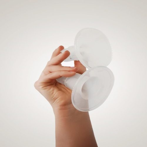 Téterelles en silicone pour tire-lait BLANC Perifit