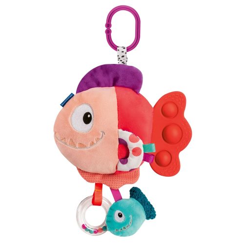 Peluche d'activité pop-it Piranha ROUGE Play+