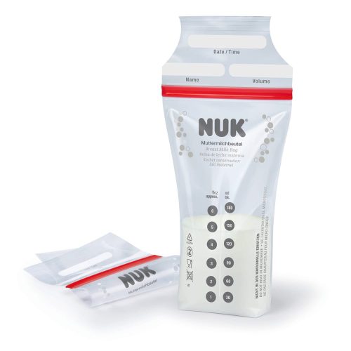 25 sachets de conservation pour lait maternel BLANC Nuk