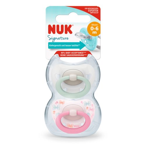 2 Sucettes Signature ROSE Nuk