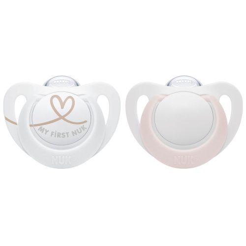 2 Sucettes STARLIGHT ROSE Nuk