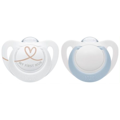 2 Sucettes STARLIGHT BLEU Nuk