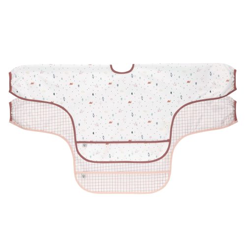 2 bavoirs manches longues avec poche Garden Explorer ROSE Lässig