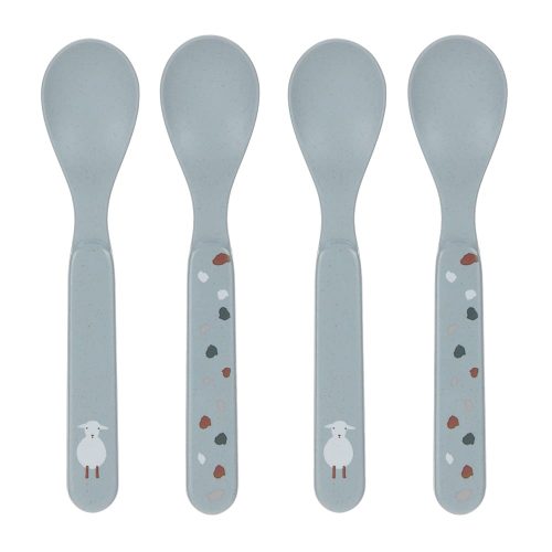4 cuillères Tiny Farmer Mouton/Oie BLEU Lässig