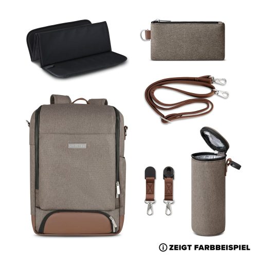 Sac à langer Backpack NOIR ABC Design