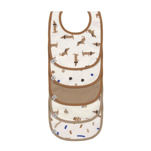 5 bavoirs éponge Little Mateys BLEU Lässig