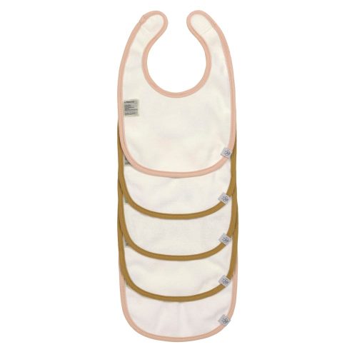 5 bavoirs éponge Little Mateys ORANGE Lässig