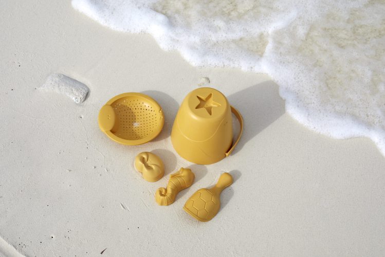 5 jouets de sable Water Friends JAUNE Lässig