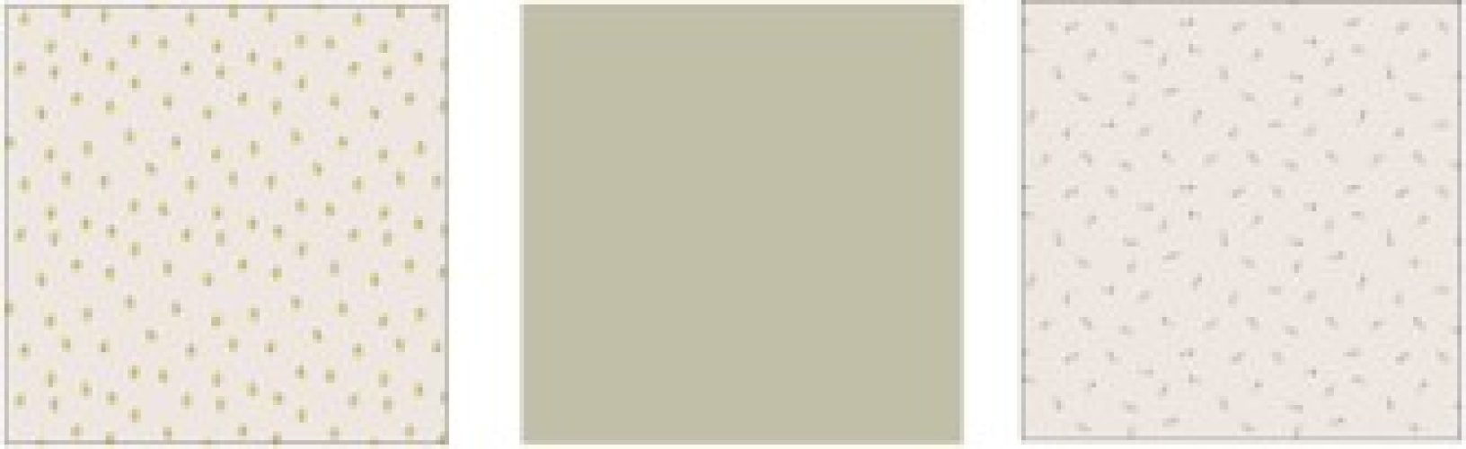 Lange mousseline 3 pcs Happy Fruits VERT Lässig